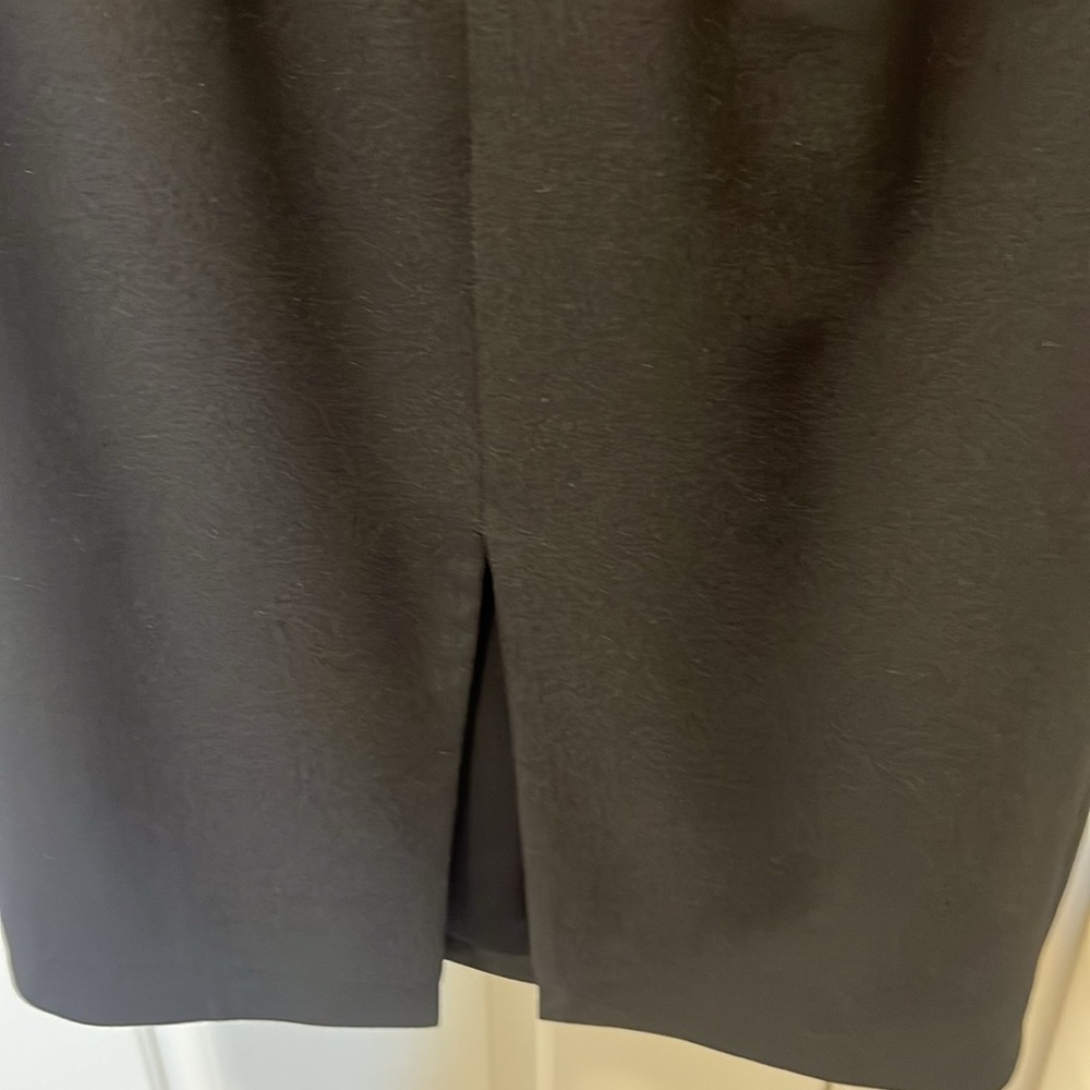 NWOT Dress The Population One Shoulder Sheer Midi Black Sheath Dress Sz Small - Picture 6 of 8